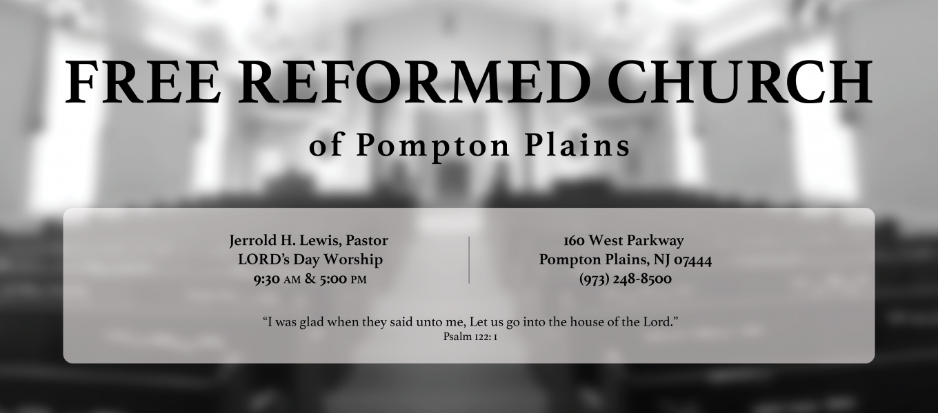 Free Reformed Church of Pompton Plains